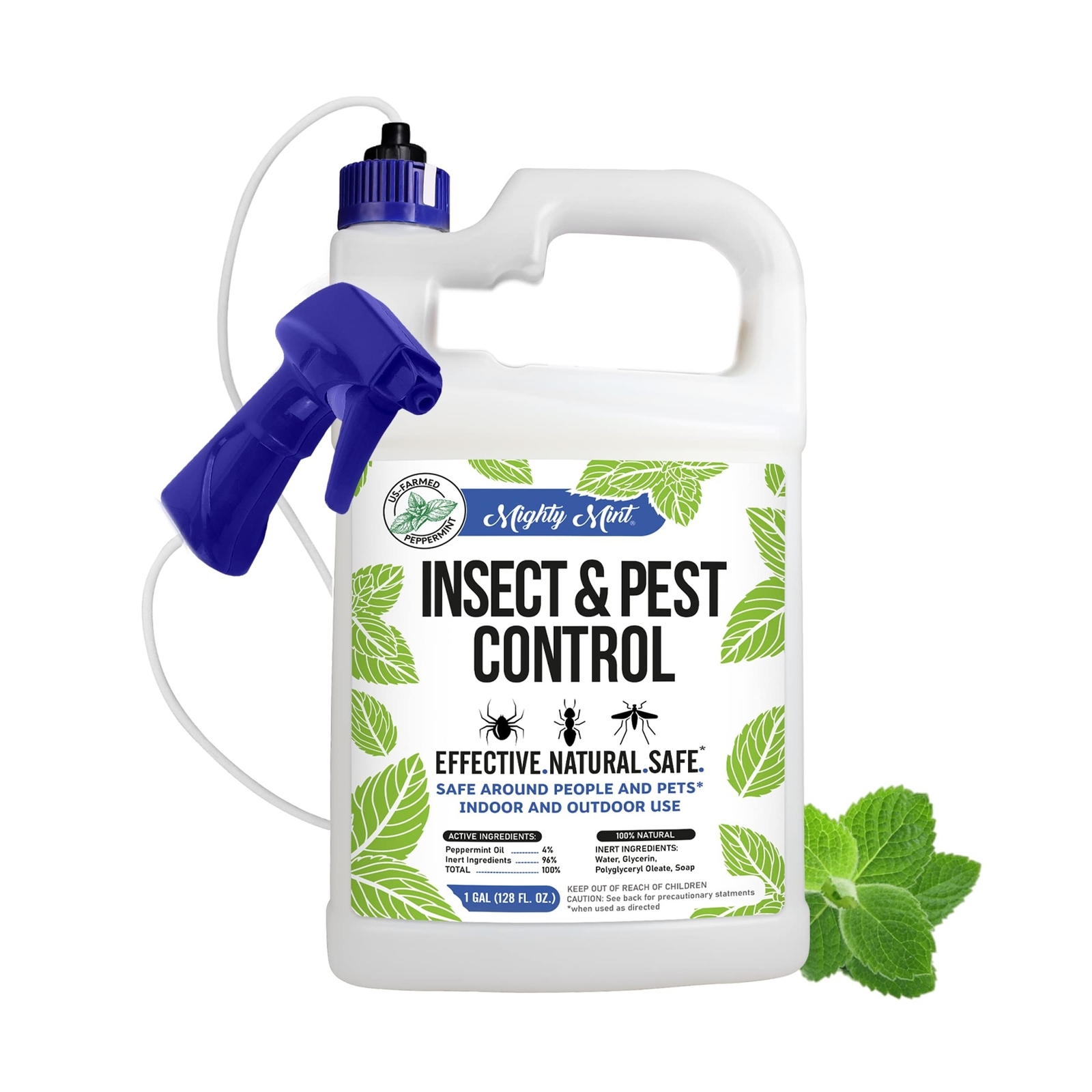 Mighty Mint Gallon (128 oz) Insect and Pest Control Peppermint Oil – Natural …