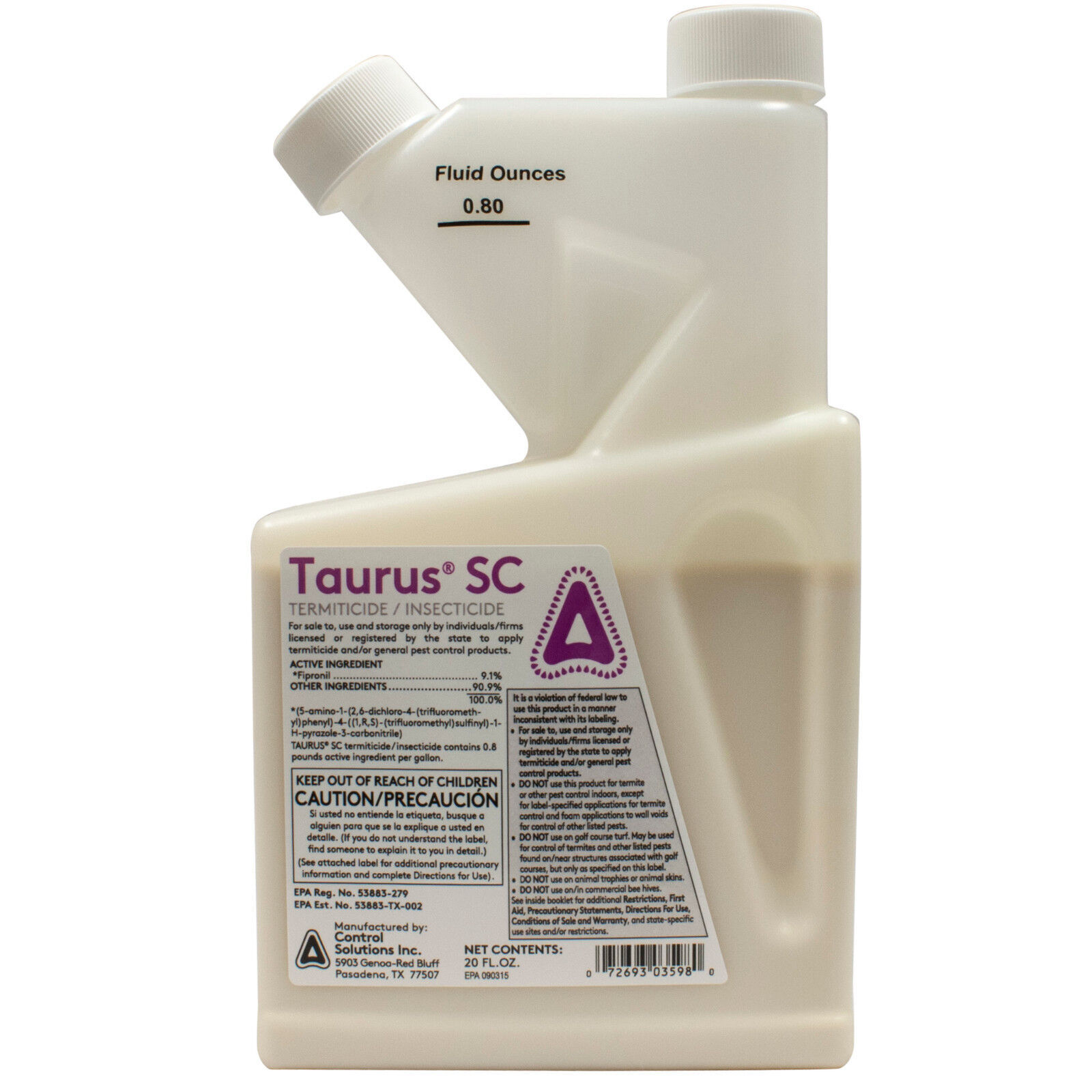 Taurus SC Insecticide Professional Termite Control – 20 Oz. | Generic Termidor