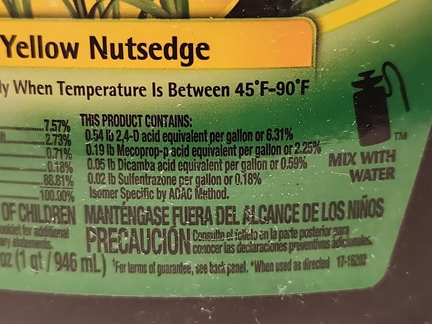 Lot of 3: Spectracide Weed Stop For Lawns Concentrate 32oz Bottles