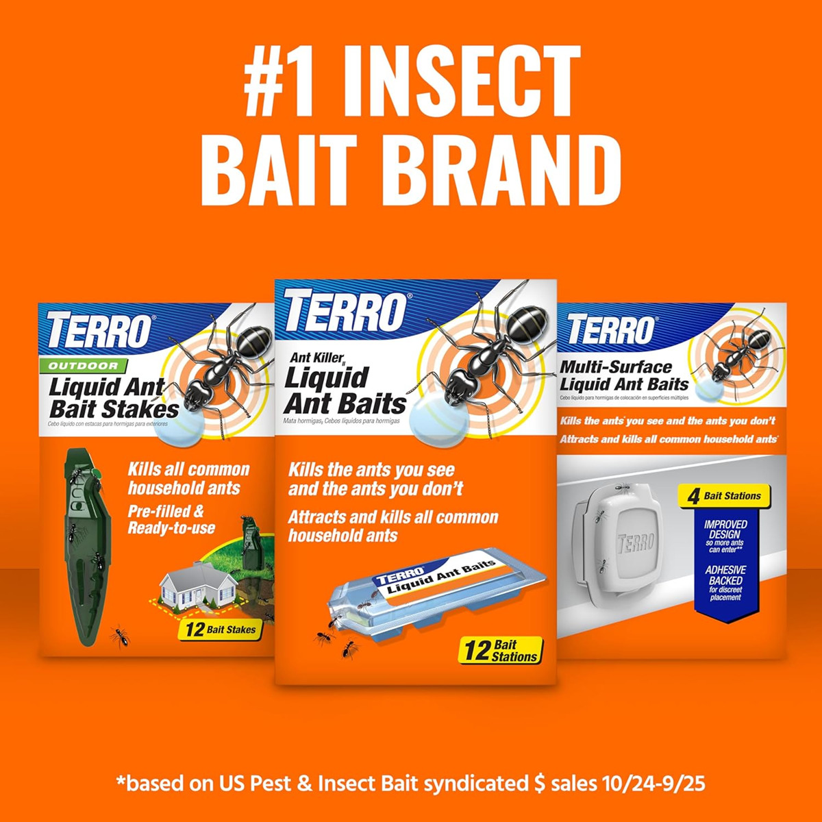 TERRO T500SR Indoor Multi-Surface Roach Bait Stations 12-Pack – Cockroach Killer