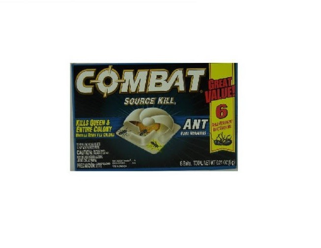 Combat 45901, 6 Count Ant Bait Station, For All Common Household Ants