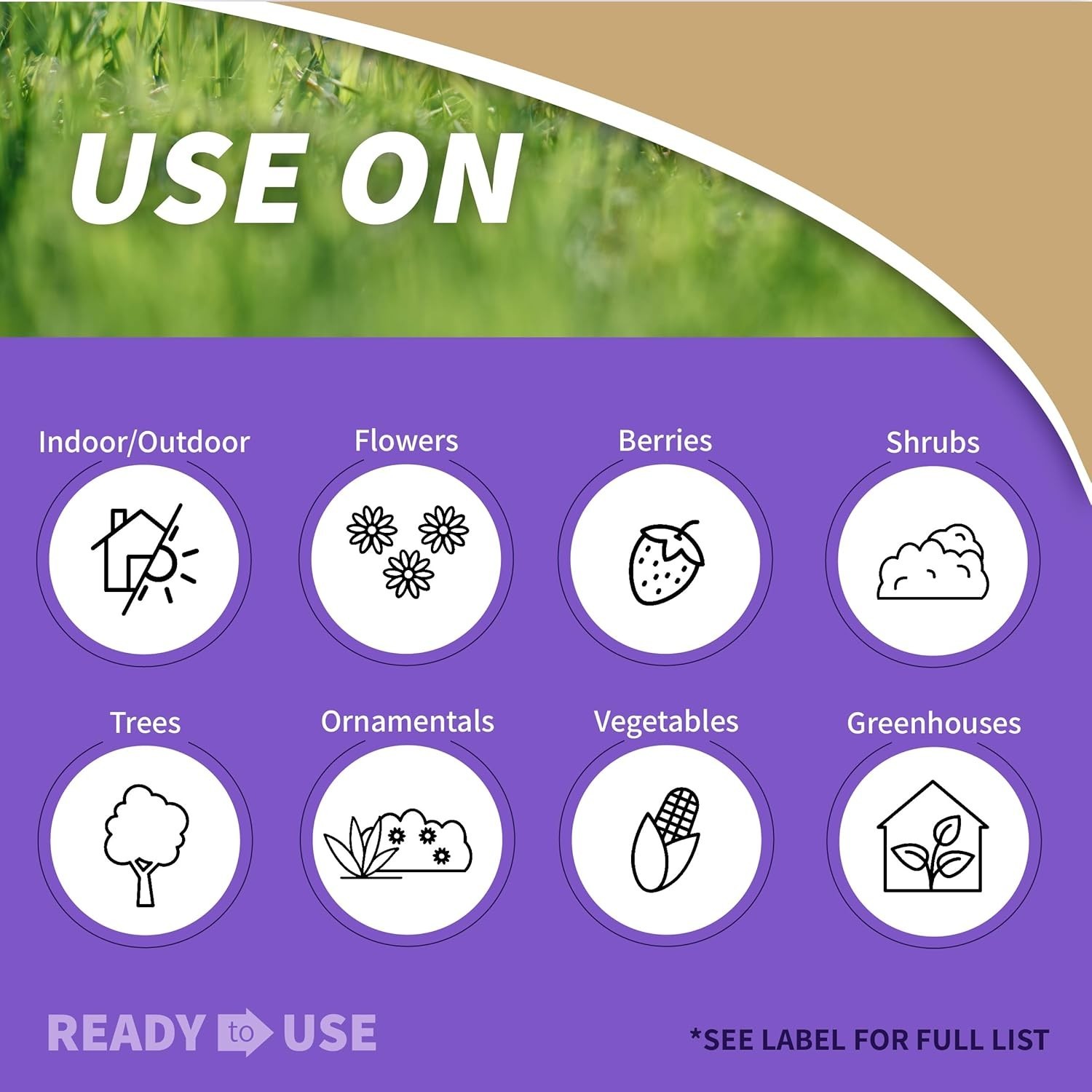 Insecticidal Soap 32 oz RTU Spray – Organic Multi-Purpose Insect Killer Indoors/