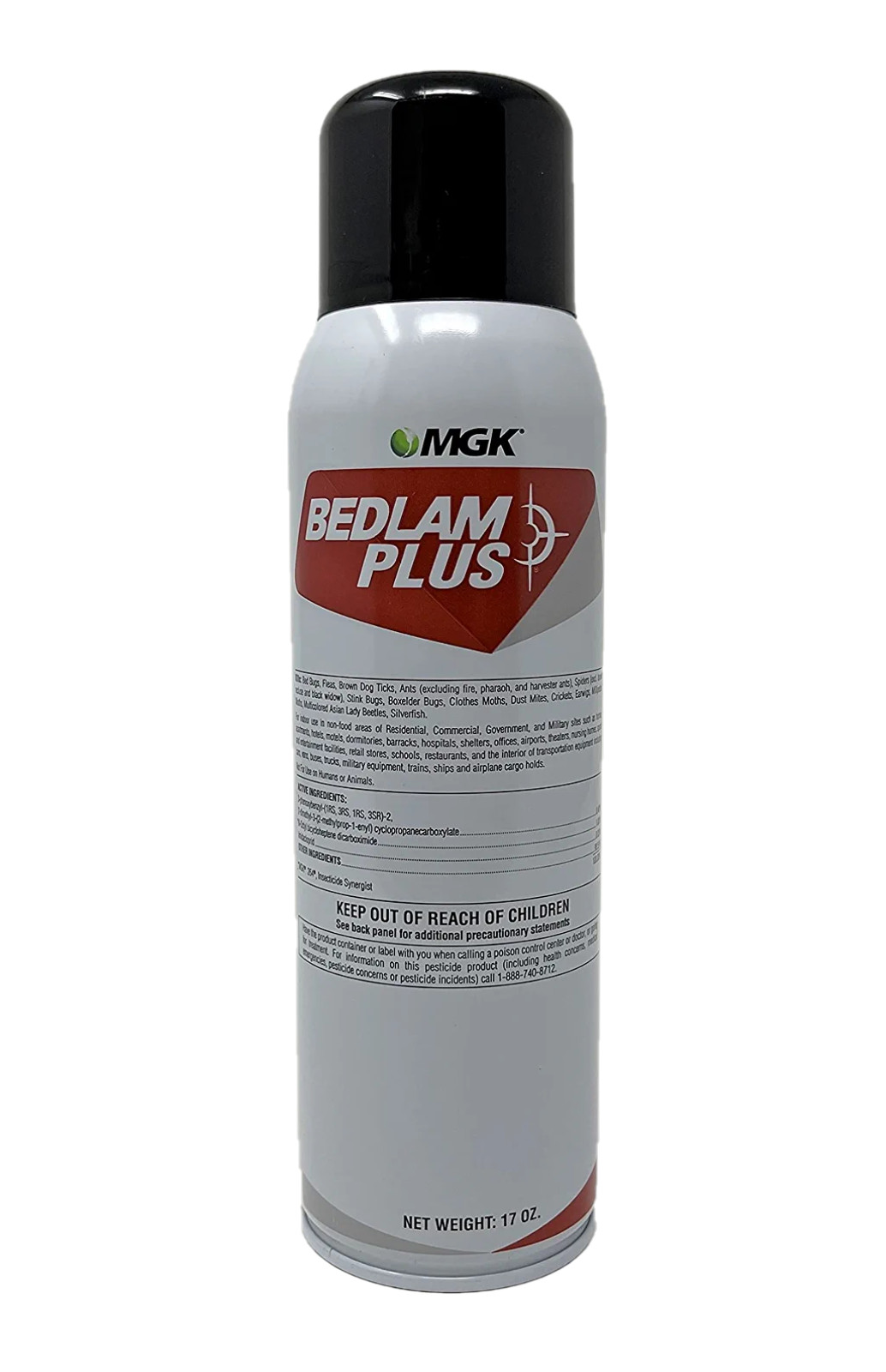 Bedlam Plus Aerosol Insecticide Eliminates Bed Bugs 17 oz Can by MGK
