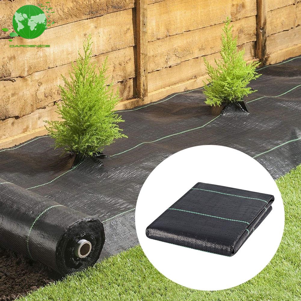 4×300FT Polypropylene 3.2 Ounce Weed Cover Weed Barrier Fabric Ground Landscape