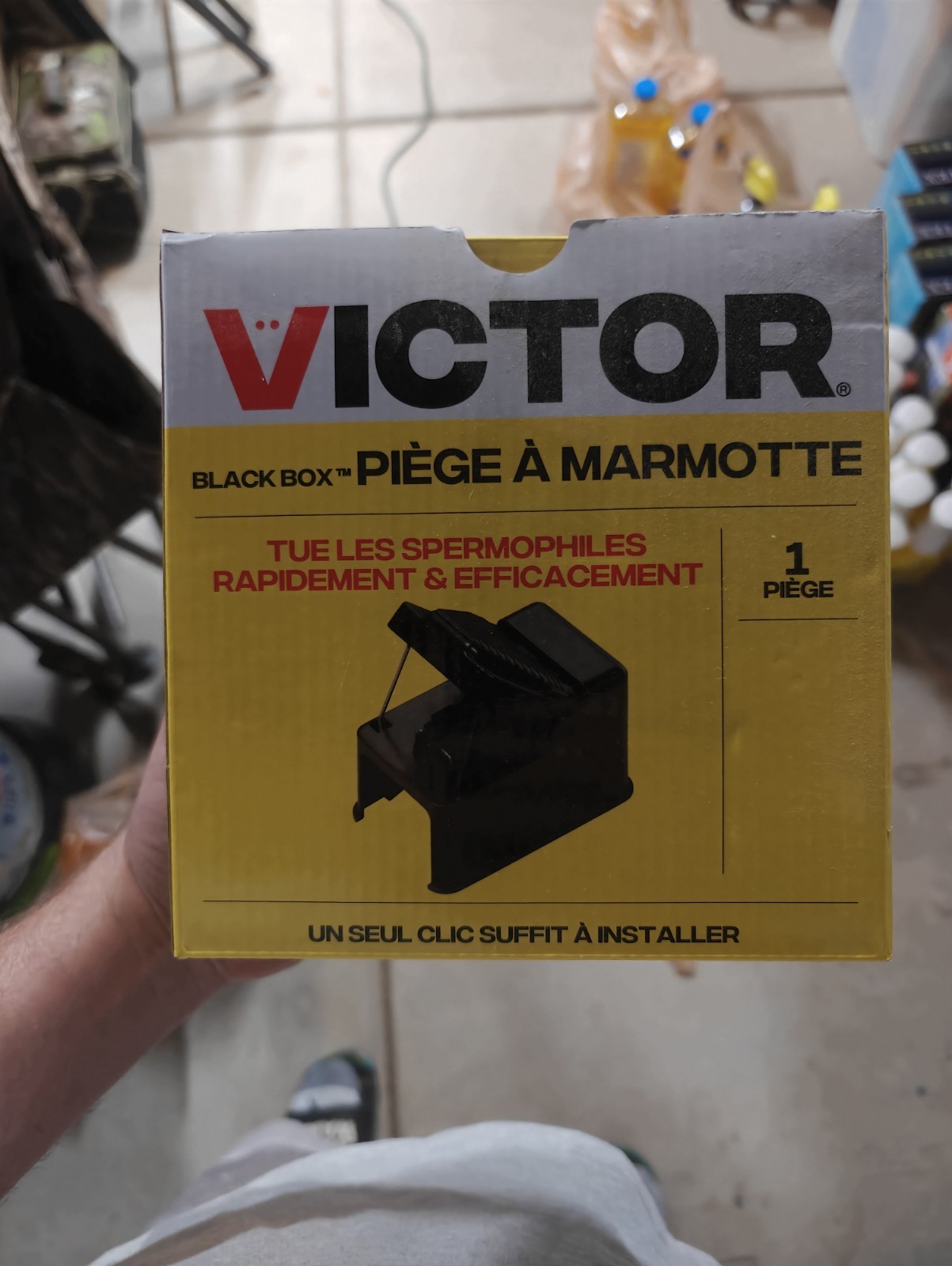 Trap Outdoor Black Box Victor