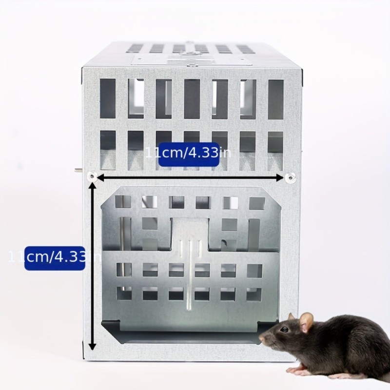5/3/1 PCS Humane Live Mouse Trap, Reusable Metal Rodent