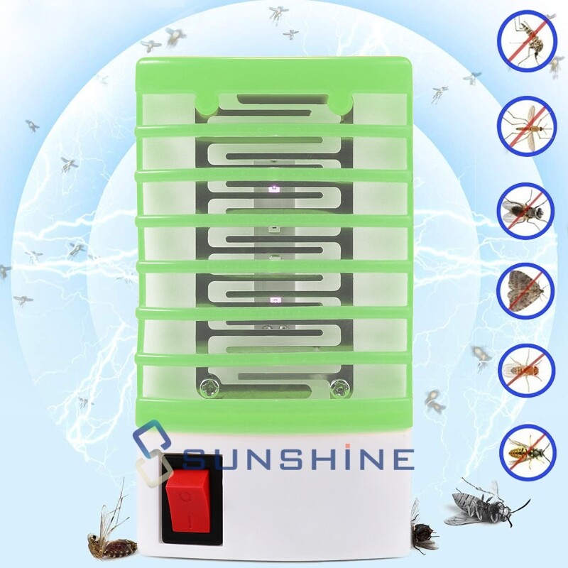 Indoor Plug-In Fruit Fly Insect Trap for Flies, Gnats, Bugs, Repellent UV Light