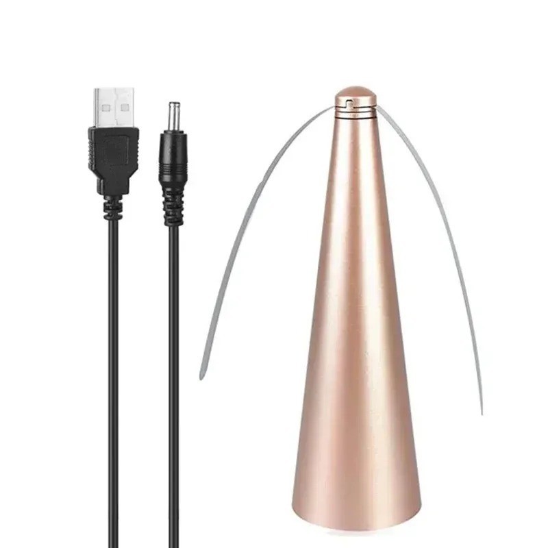 USB Electric Insect Repellent Fan Fly Killer Tabletop Food Cover Battery Powered
