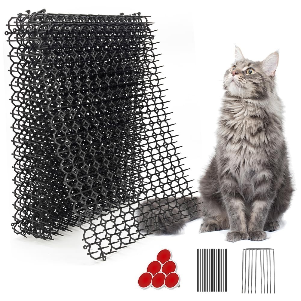 10 Pack Scat Mat for Cats, 16 X 13 in Digging Deterrent for Dogs, Cat Deterre…