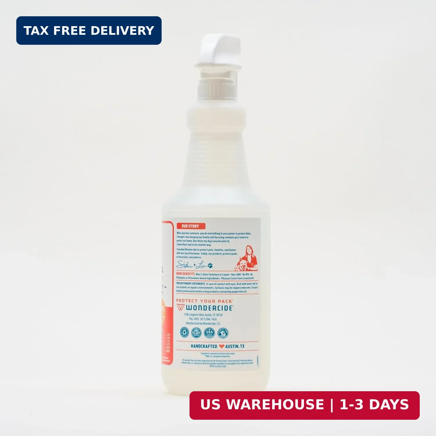 Wondercide – Indoor Pest Control Spray for Home and Kitchen – Ant, Roach, Spider