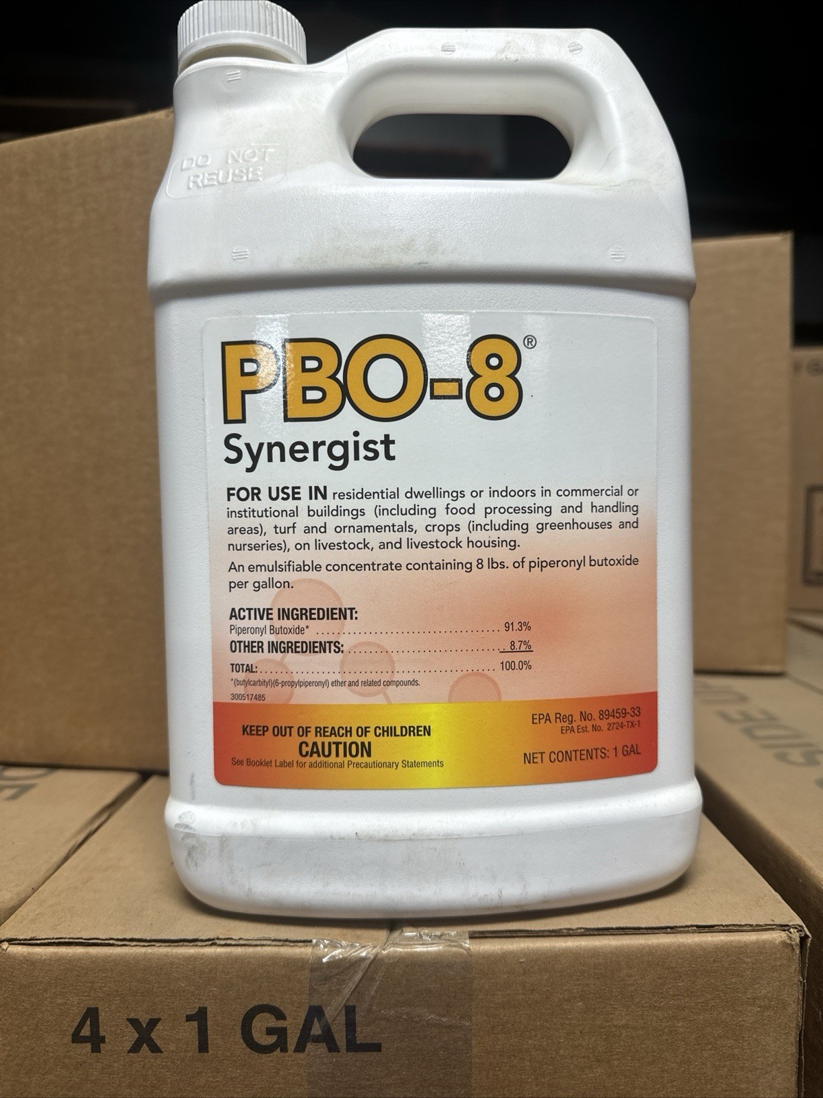PBO-8 Synergist – 1 Gal / (128 oz)