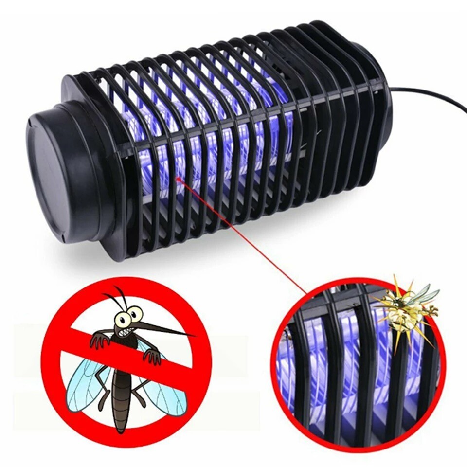 Electric Mosquito Insect Killer Zapper LED Light Fly Bug Trap Pest Control Lamp