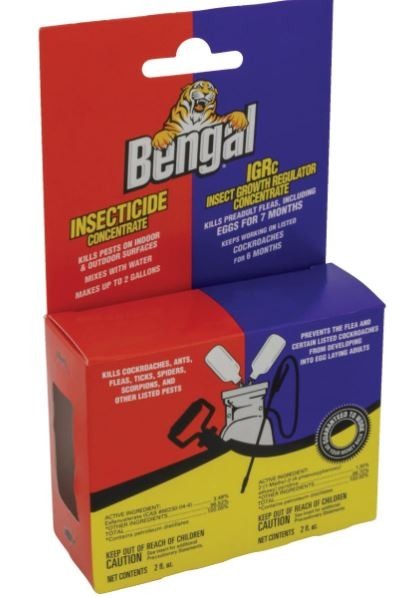 Bengal BEN 33700 TWO 2oz Bottles Concentrate Home Insect Control Indoor, Outdoor