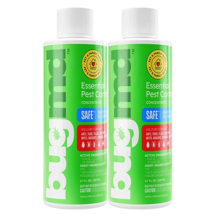 BugMD Essential Pest Control Fast-Acting Family Kit – Plant-Based Bug Killer Set