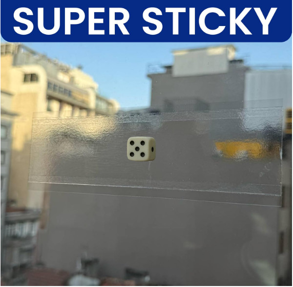 50 Pack Window Fly Traps Sticky Clear Non-Toxic Indoor Fruit Gnat Housefly Trap