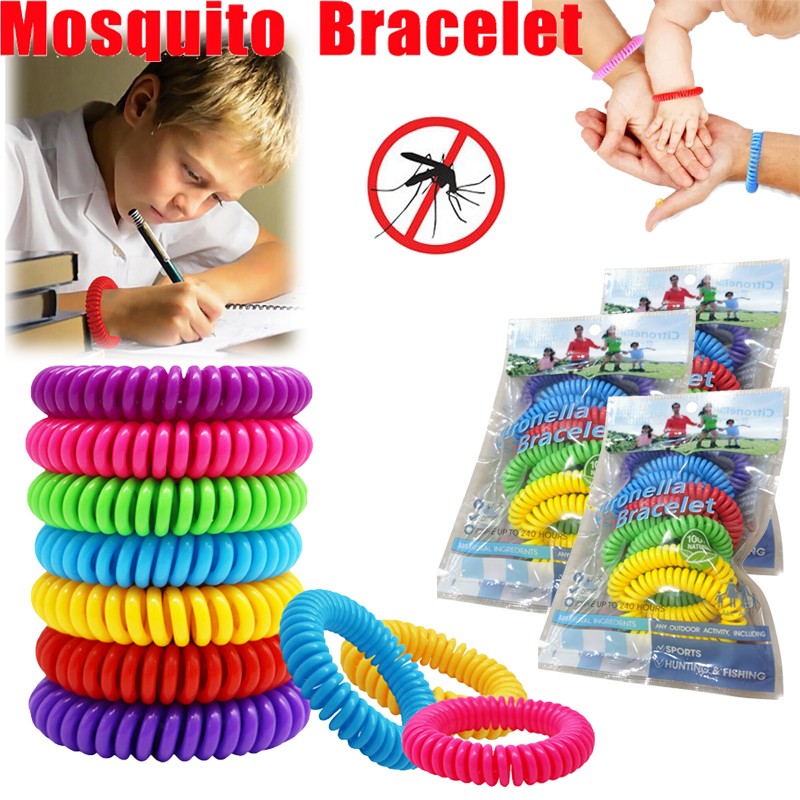 150 PCS Anti Bug Insect Pest Repellent Bracelet Wrist Band Natural Protection