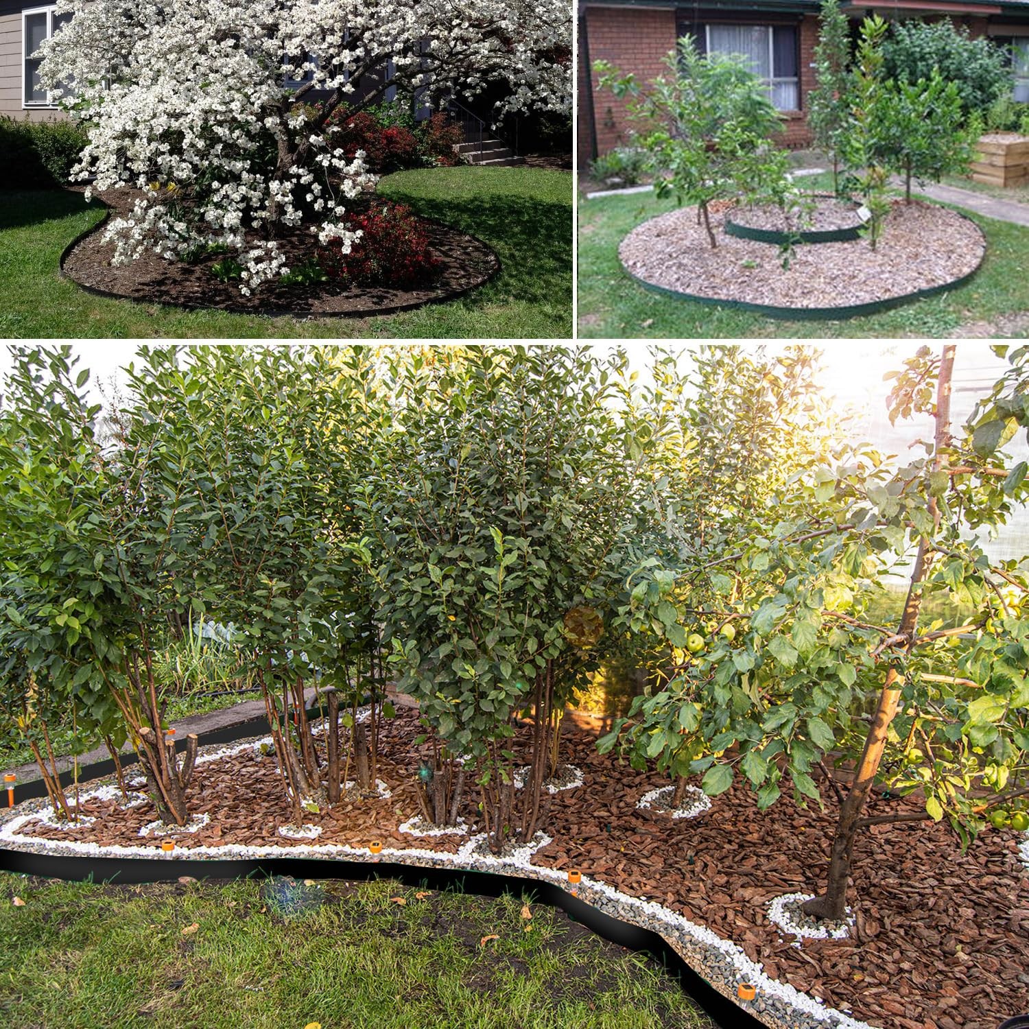 20ft x 18in x 60mil-Tree Root Barrier Bamboo x x 60mil, Black