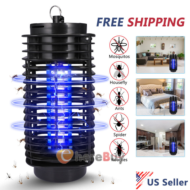 Mosquito Killer Lamp Electric US-Plug Zapper Bug Fly Insect Trap UV Light