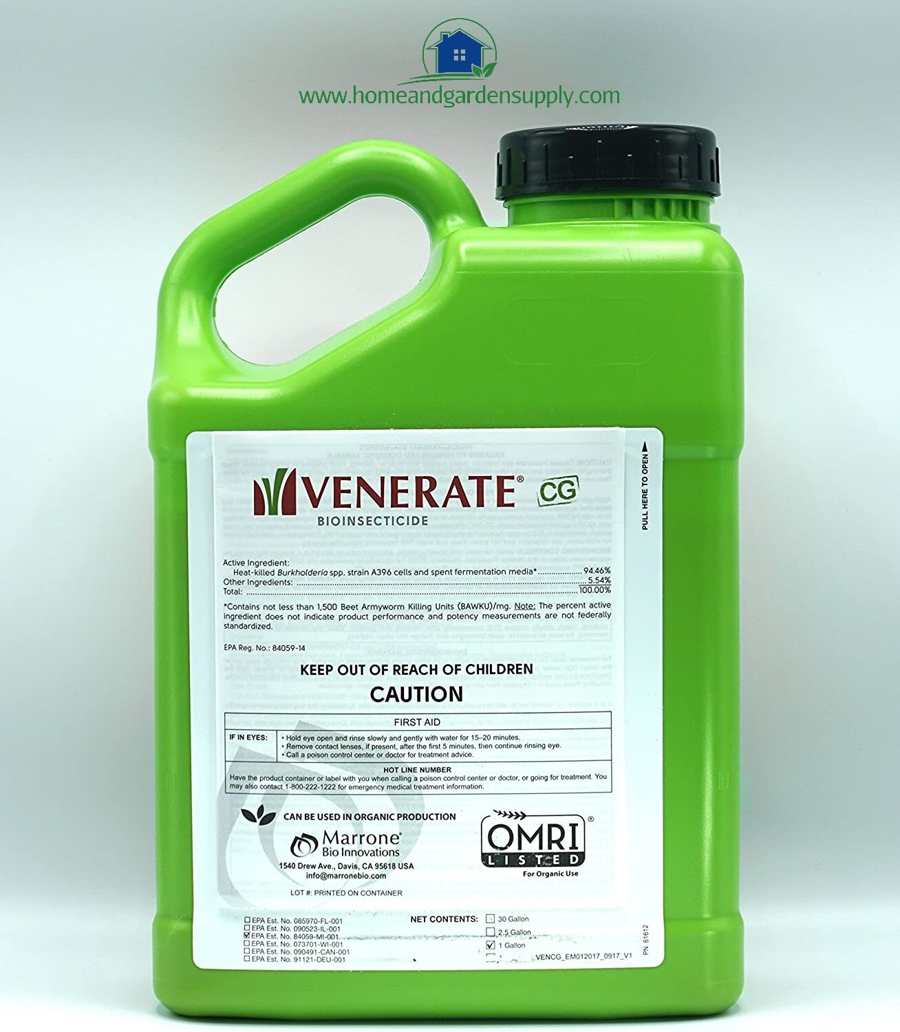 Regalia Venerate Bioinsecticde For Destructive Plant Insects 128 oz by Marrone