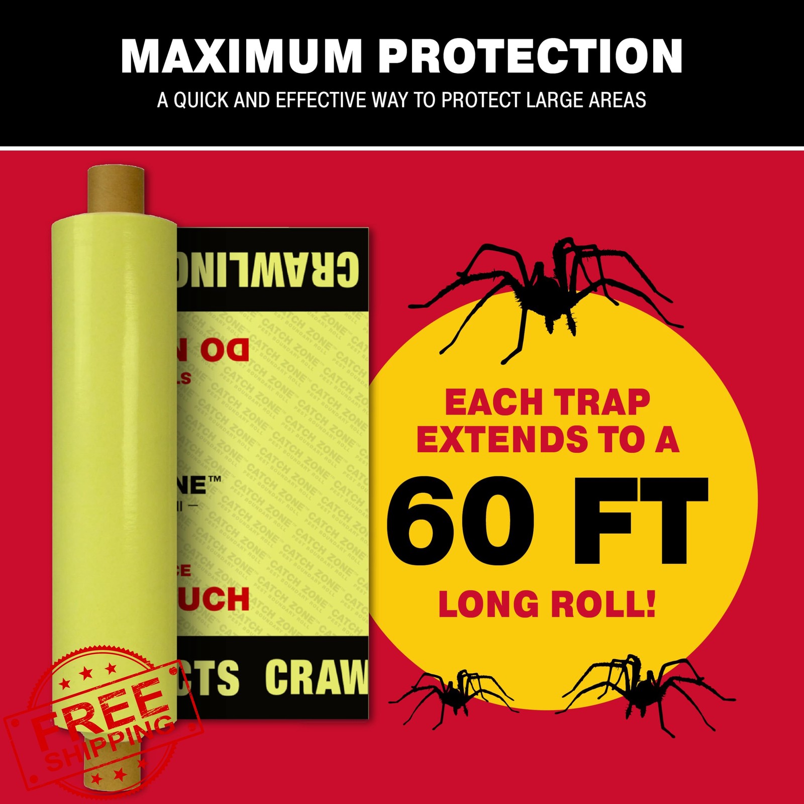 Catchmaster 60FT Catch Zone Pest Boundary Roll