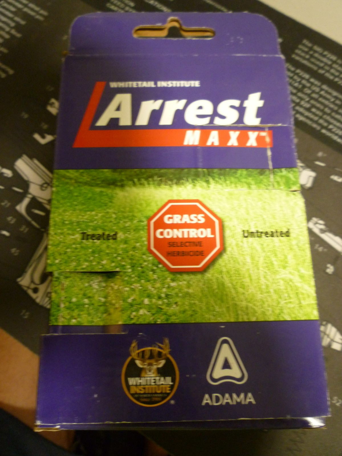 Arrest Maxx Herbicide Grass and weeds can crowd out your planted feed plots 1 ac