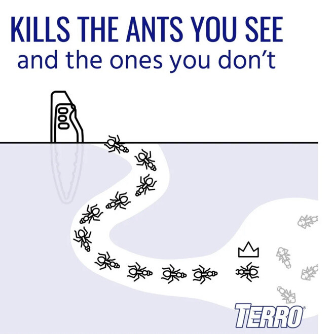 TERRO Outdoor Liquid Ant Killer 8 Bait Stakes Ready To Use T1813