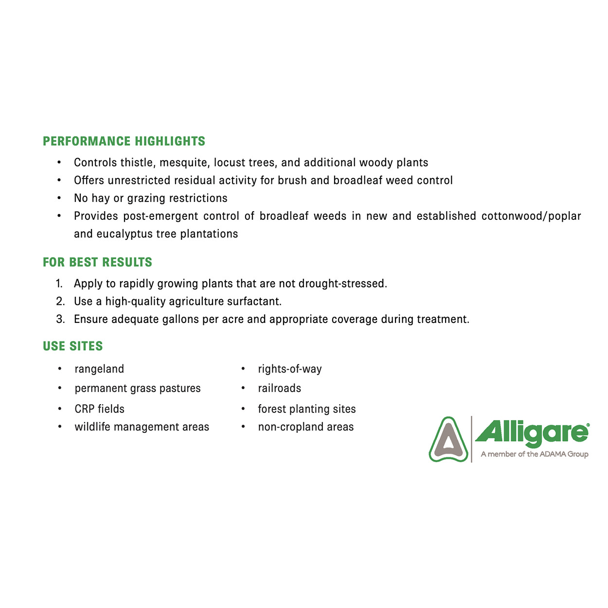 Sonora Herbicide for Woody Weeds and Brush 128 fl oz by Alligare