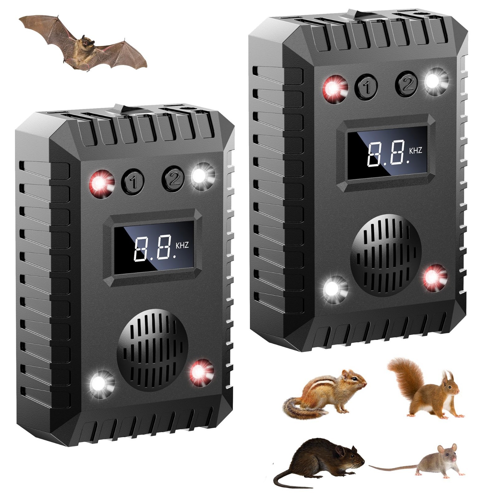 2026 Upgraded Rodent Repellent for Car Engines – Plug-in & Battery Operated, Kee