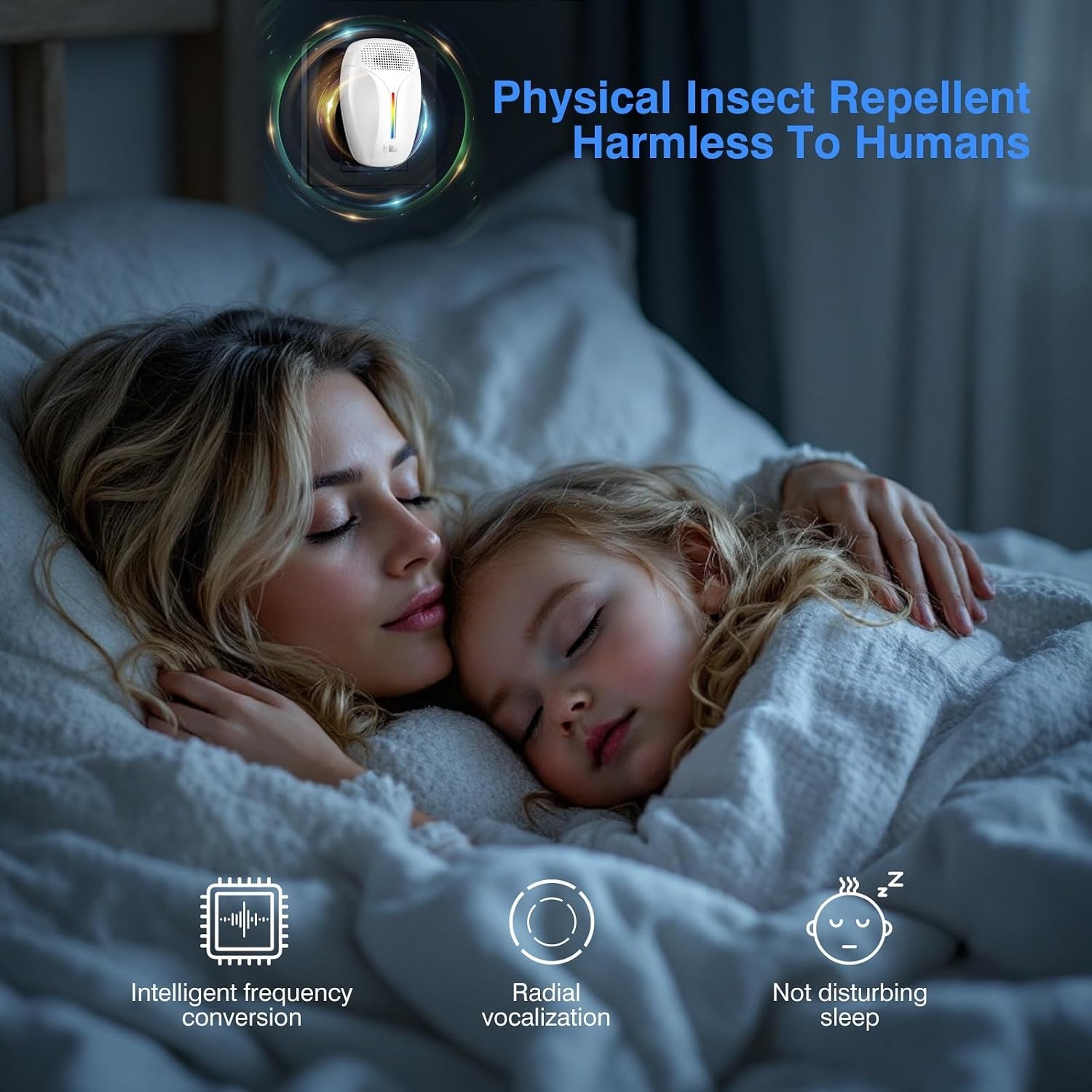 Upgraded Ultrasonic Repeller & Insect Indoor Repeller,Ultrasonic and Repellen…