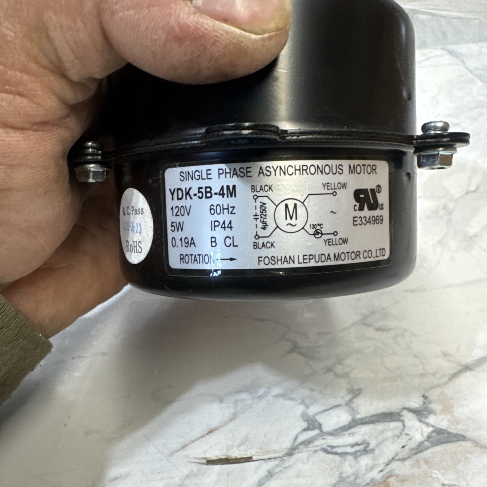 Dynatrap Dt2000XLP-TUN Motor/Fan Used In Good Working Condition