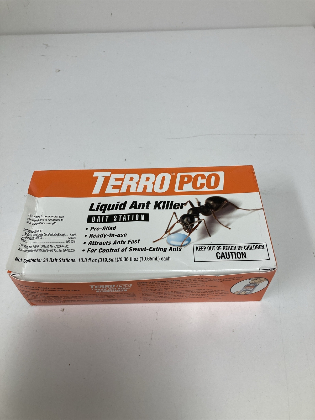 New Terro PCO Liquid Ant Killer Bait Stations 30 Bait Stations