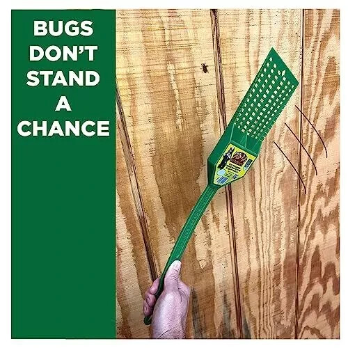 Multi-Purpose Heavy Duty Fly Swatter – 2 Pack – Fly Swatter with Bug Scooping