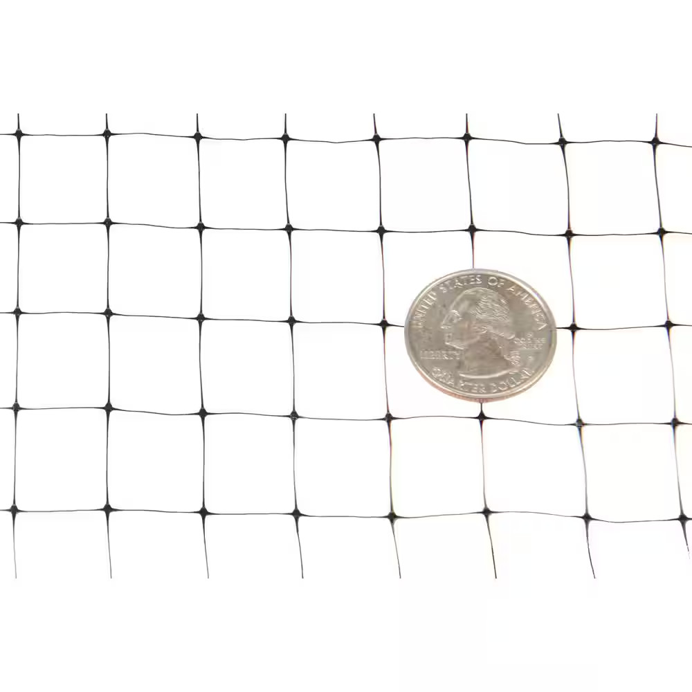 14 Ft. X 14 Ft. Polypropylene Bird Block Netting Barrier, UV Protected