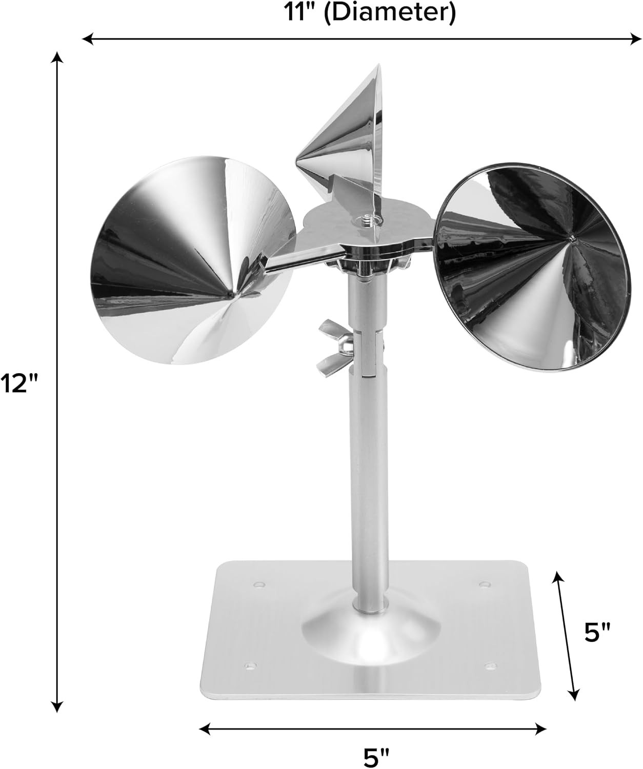 Modern Chrome Bird Control Solution