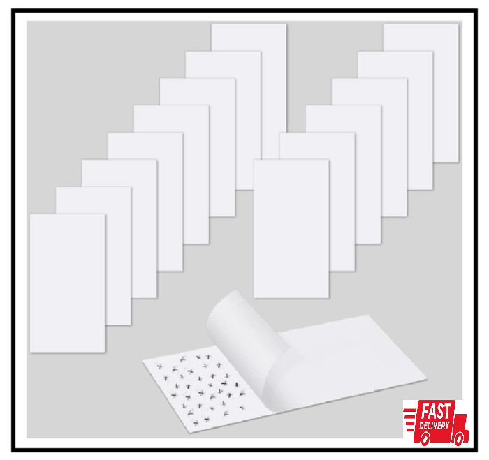 40 Pack Replacement Glue Boards Sticky Cards Mosquito Trap Sticky Traps Insect
