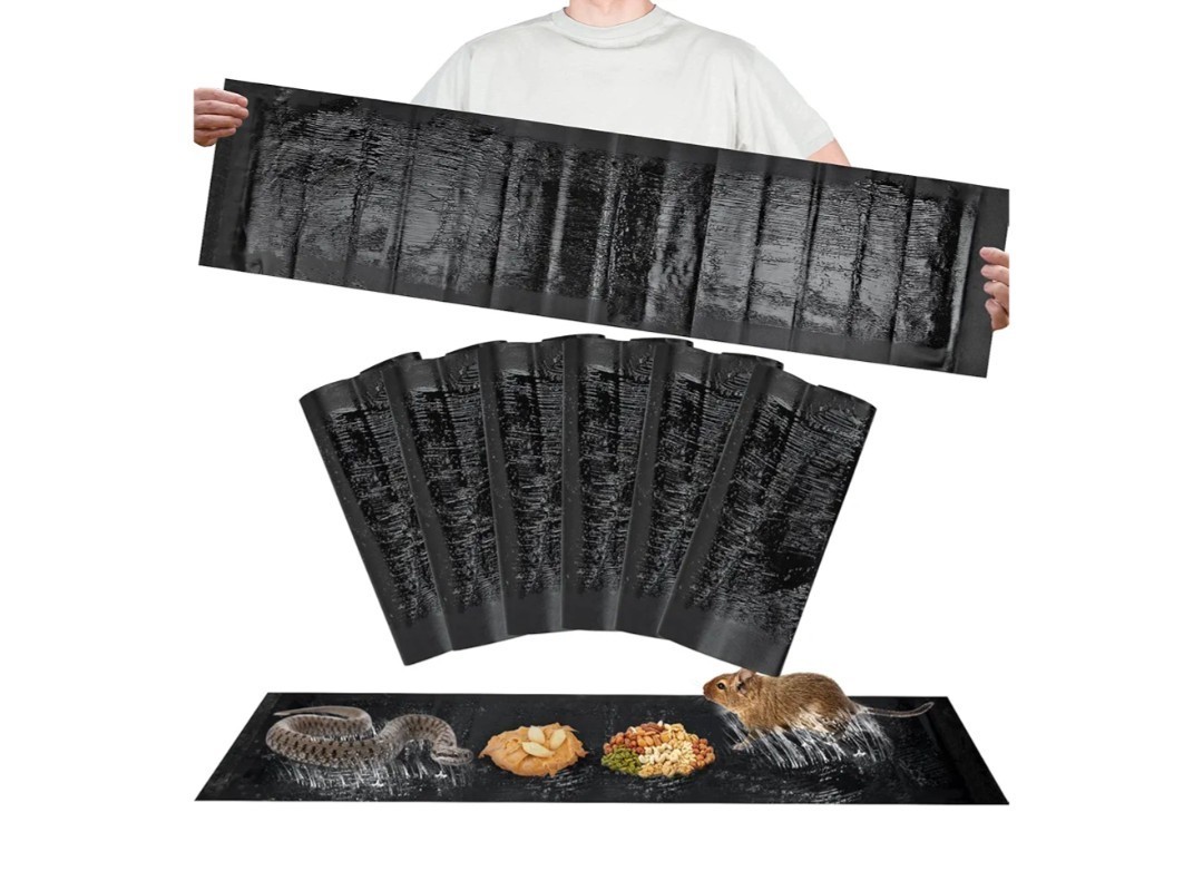Sticky Mouse Trap, Super Large 47.2 * 11” Glue Traps for Mice Rats (PACK OF 6)