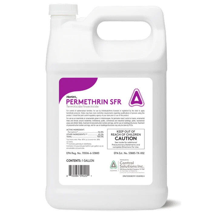 1 Gallon Permethrin SFR 36.8% Pest Insect Control Insecticide Termiticide 128 oz