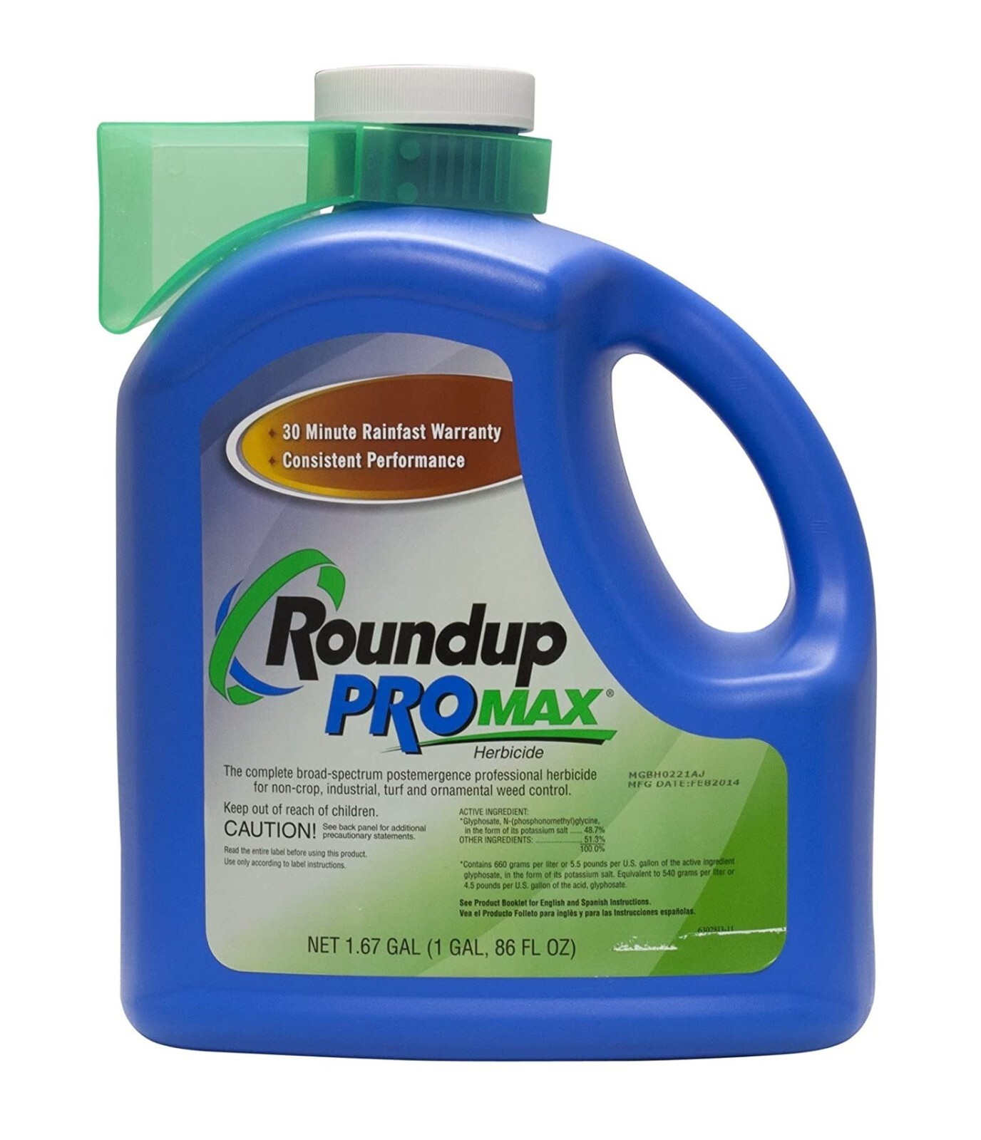 RoundUp ProMAX Herbicide 1.67 Gallon Jug by Envu