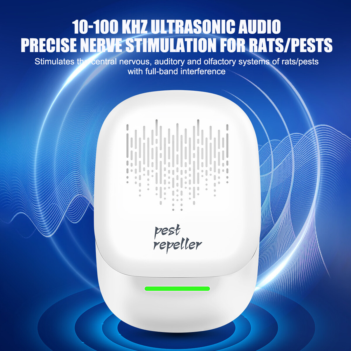 4/2/1X US Plug-in Ultrasonic Pest Control Repeller Reject Rat Mouse Mice Spider