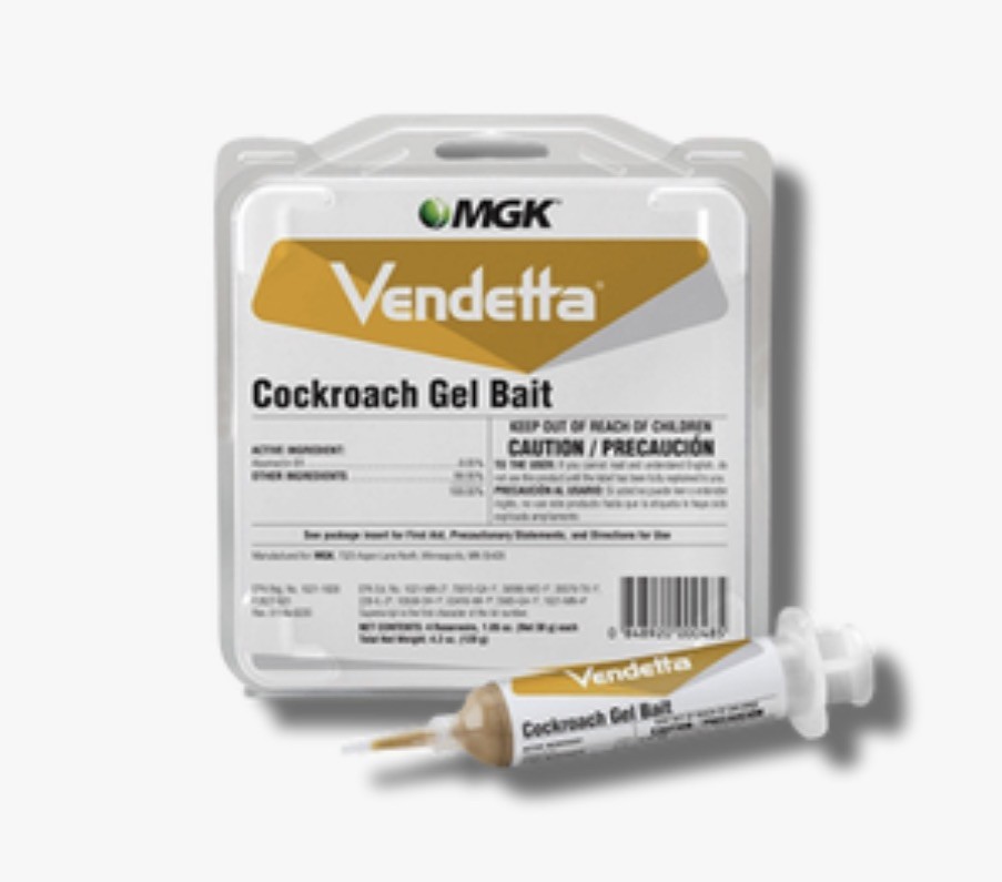 Vendetta Cockroach Gel Bait (4 x 30 g) tubes by MGK Roach Killer Roach Bait 4 Ct