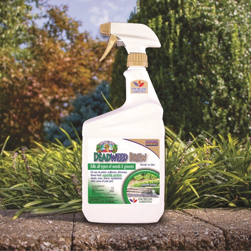 Captain Jack’s 2602 Deadweed Brew Organic Weed & Grass Killer RTU Spray 32 Oz
