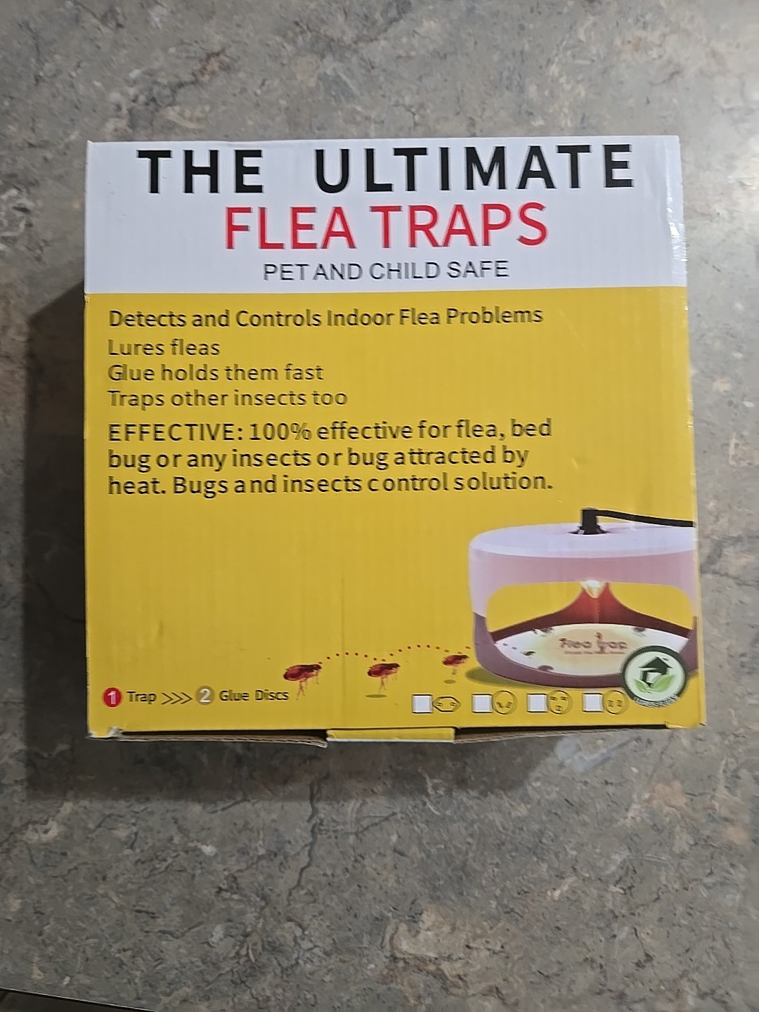 Ultimate Flea Traps Pet and Child Safe