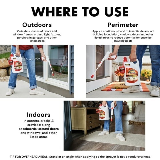 Spectracide Bug Stop Home Barrier Insect Killer – 1 Gallon Ready-to-Use