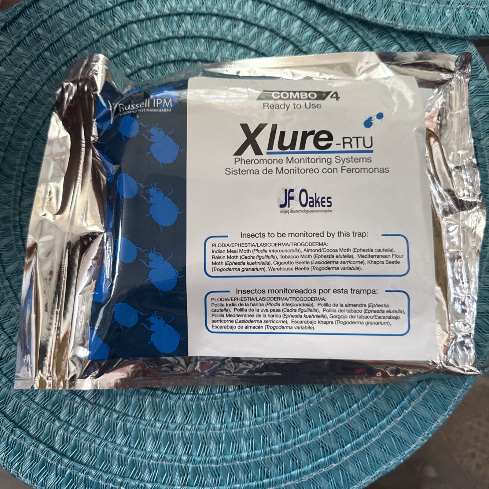X-Lure RTU Combo Pantry Pest Traps (Foil Pouch)