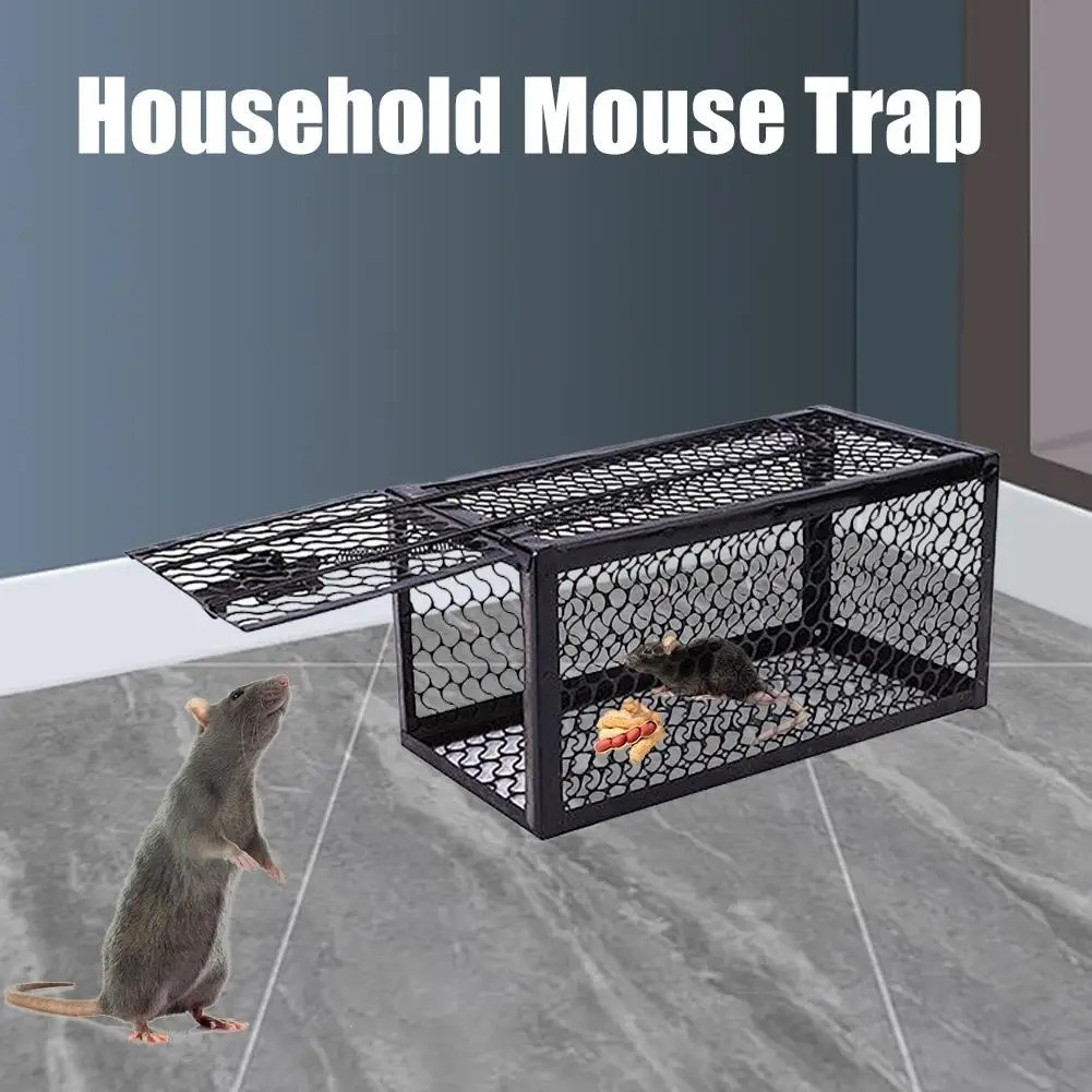 USA Mouse Trap Rat Trap Rodent Trap Live Catch Cage, Easy to Set Up and Reuse