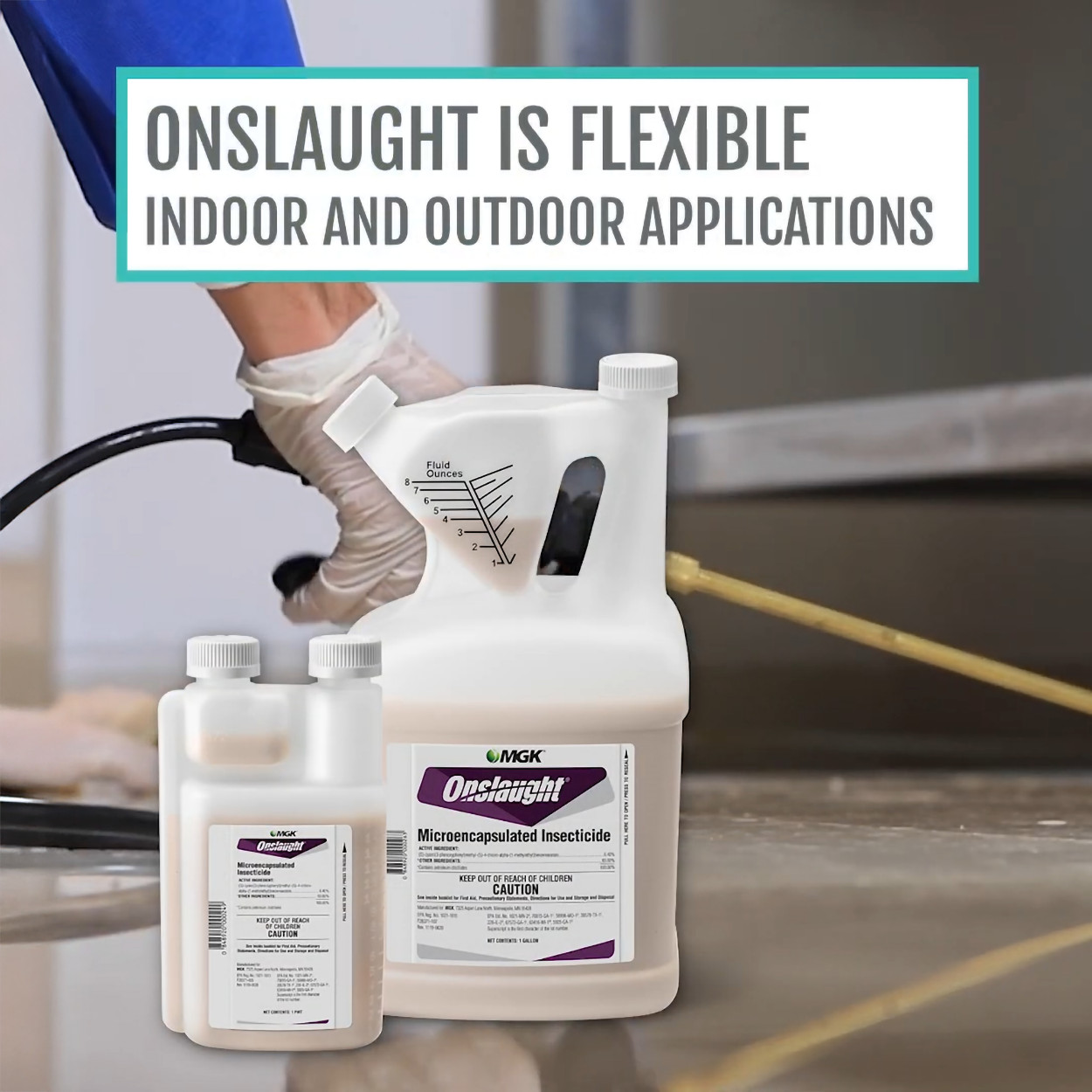 Onslaught Microencapsulated Insecticide 128 fl oz Jug by MGK