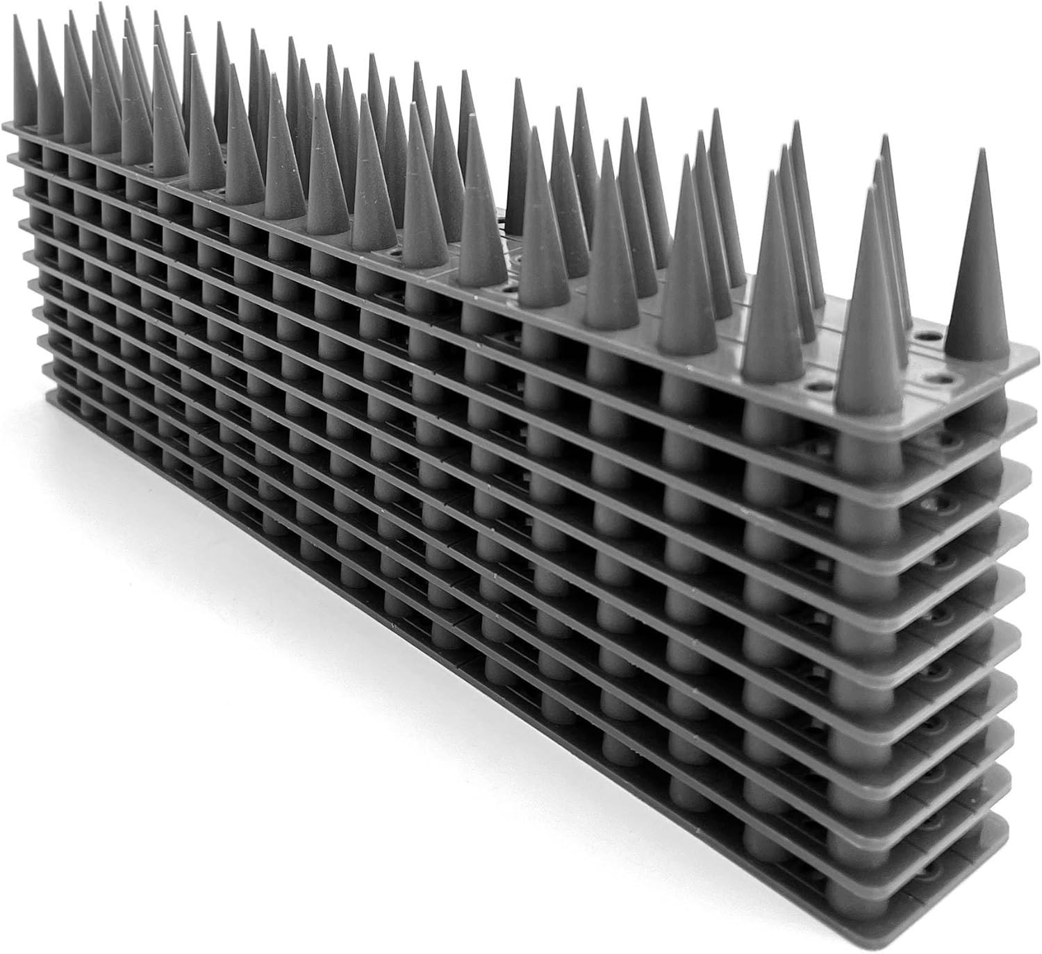20Pcs Bird Spikes Pigeon Deterrent Guard for Squirrel Cat Raccon Fence Kit,22 FT