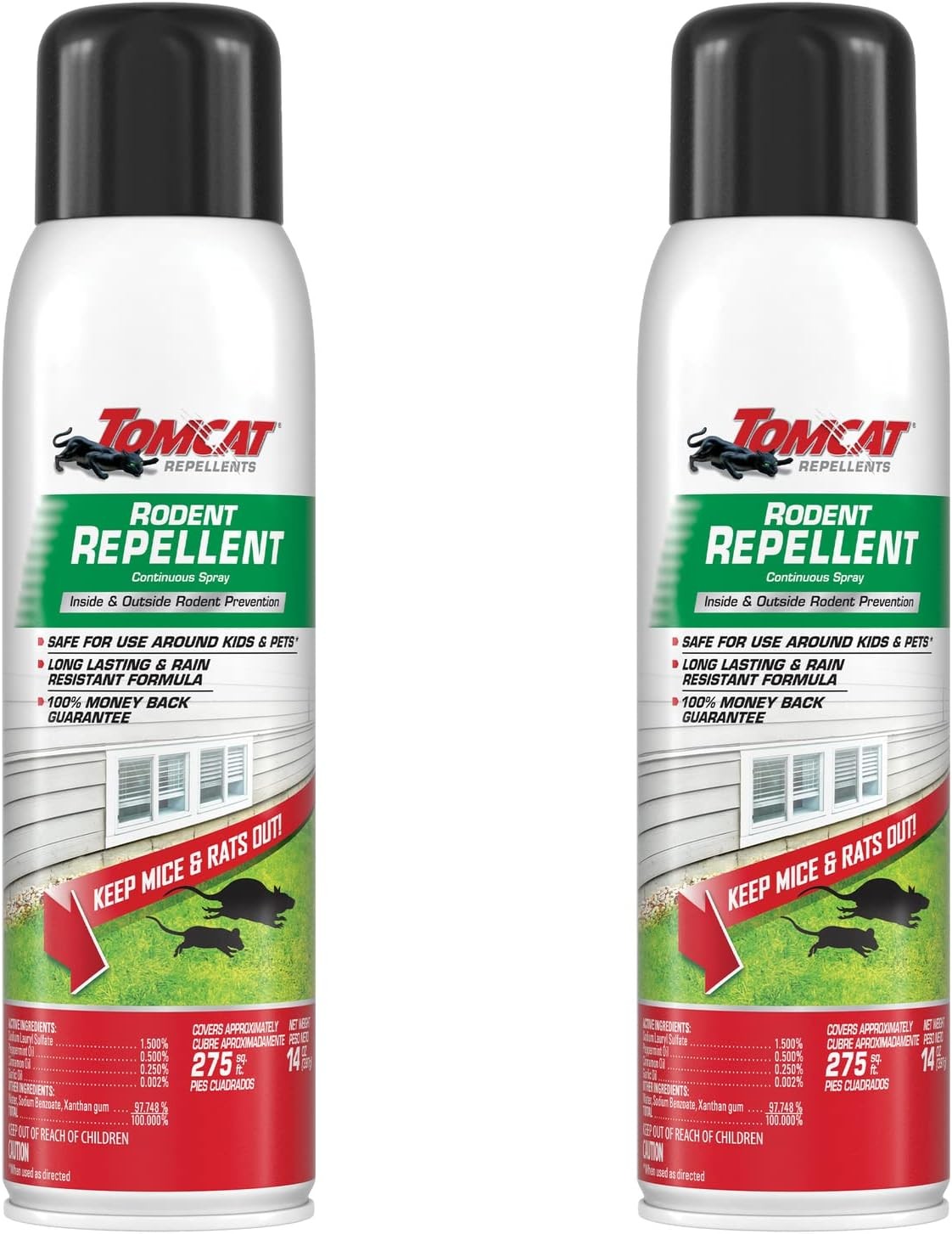 Repellents Rodent Repellent Ready-to-Use W/ Comfort Wand For Indoor & Outdoor