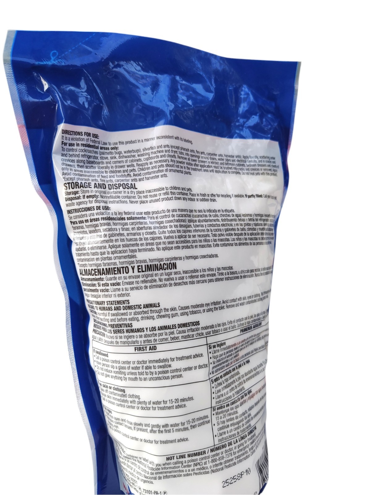 Enoz Roach Away Boric Acid Powder, Roach Killer, 18 oz Pouch