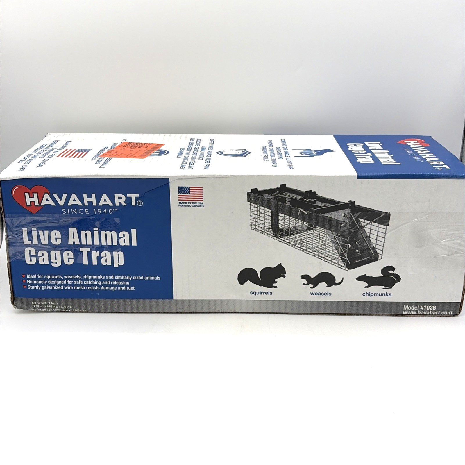 Havahart 1026 Small Live Animal Catch Cage Trap Chipmunk Squirrel